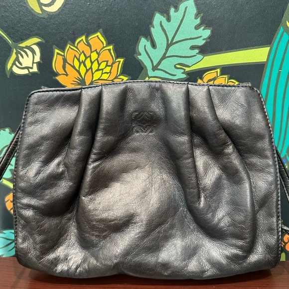 Loewe Vintage Napa Aire crossbody bag with tie straps. - Picture 1 of 10